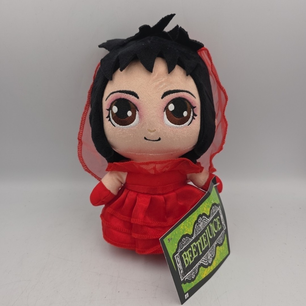 Warner Bros. BEETLEJUICE 9"‎ Plush LYDIA DEETZ 2025 New Tags Halloween